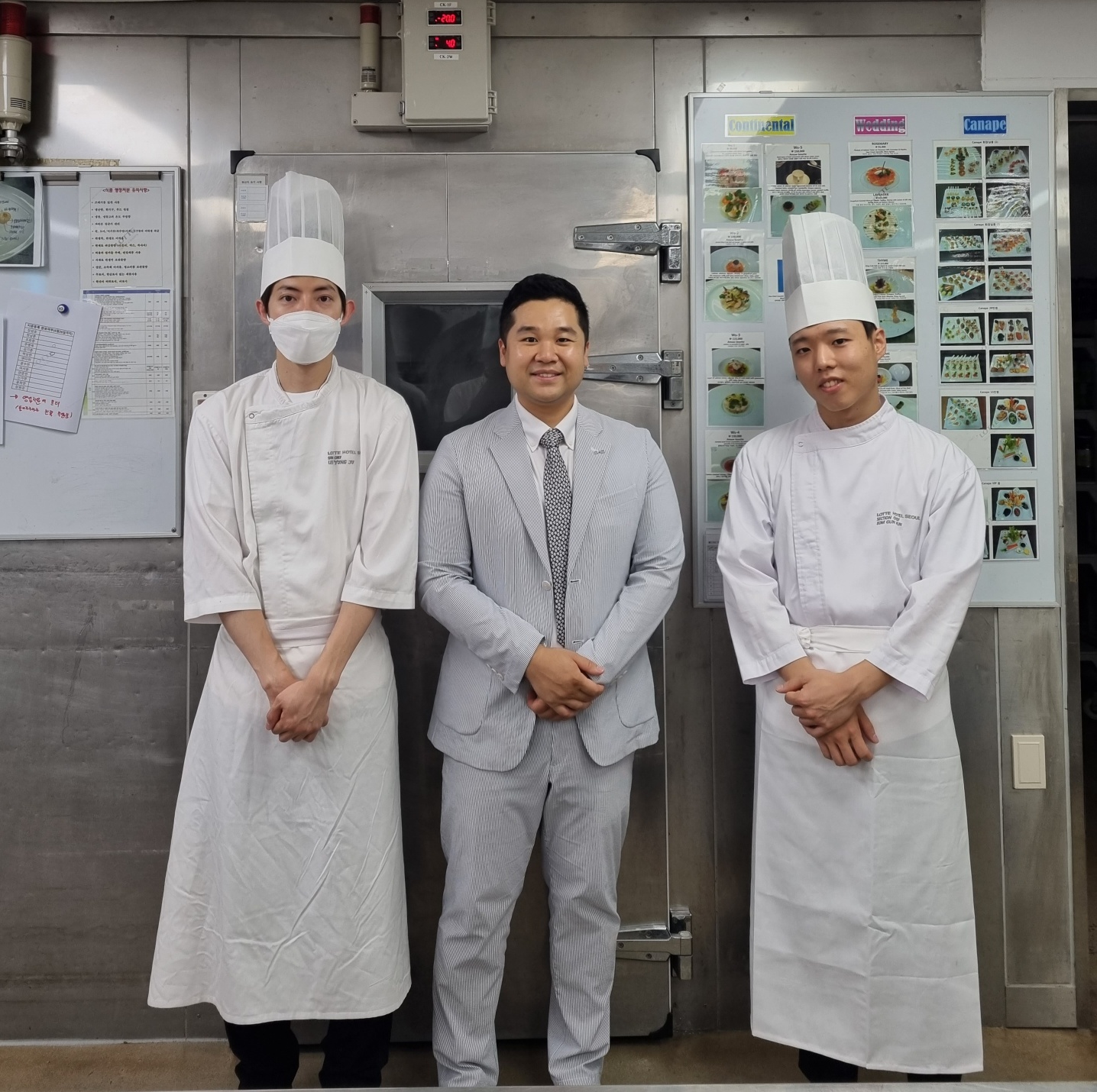 롯데호텔 본점 메인 콜키친 취업(김0우, 이0민)